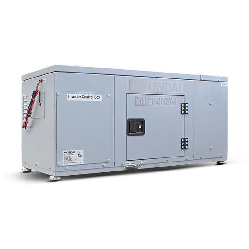 Hyundai DHY14000RVi Diesel Underslung Vehicle Mounted RVi Generator Pure Sine Wave Output Includes Fitting & Panel / 14kW