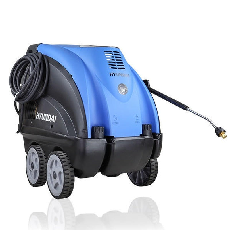 Hyundai HY150HPW-1 Hot Pressure Washer Power Jet Washer / 2170PSI / 150bar / 140°C / 2.8kW