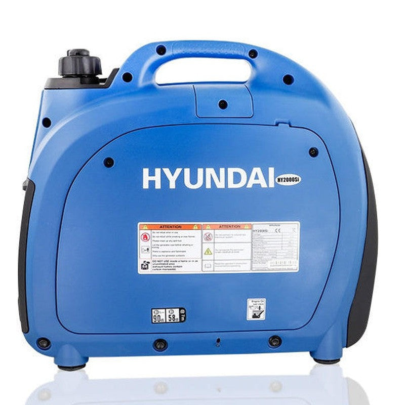 Hyundai HY2000Si Petrol Inverter Generator Portable Pure Sine Wave / 2000W / 2kW