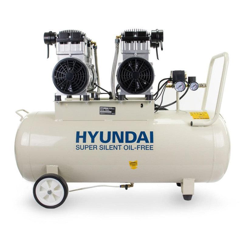 Hyundai HY2150100 Electric Air Compressor Silent Direct Drive Oil Free / 4hp / 100L / 10.6CFM / 145psi