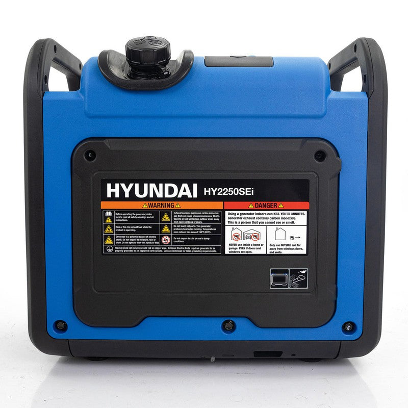 Hyundai HY2250SEI Petrol Inverter Generator Portable Pure Sine Wave / 2200W / 2.2kW