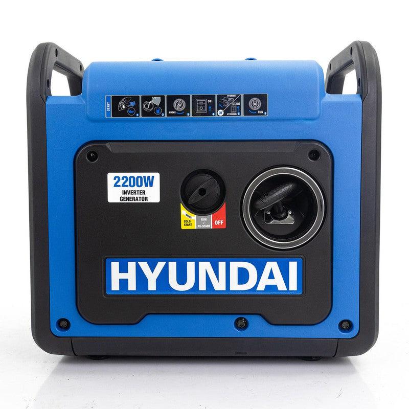 Hyundai HY2250SEI Petrol Inverter Generator Portable Pure Sine Wave / 2200W / 2.2kW