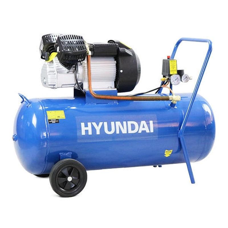 Hyundai HY30100V Portable Electric Air Compressor Direct Drive V-Twin / 3hp / 100L / 14CFM / 116psi