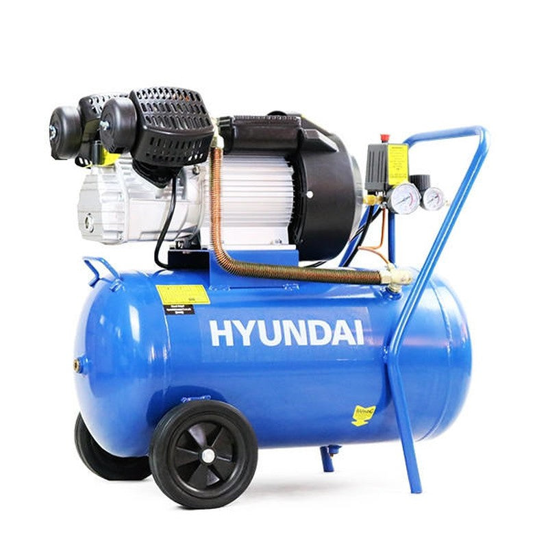 Hyundai HY3050V Electric Air Compressor Direct Drive V-Twin / 3hp / 50L / 14CFM / 116psi