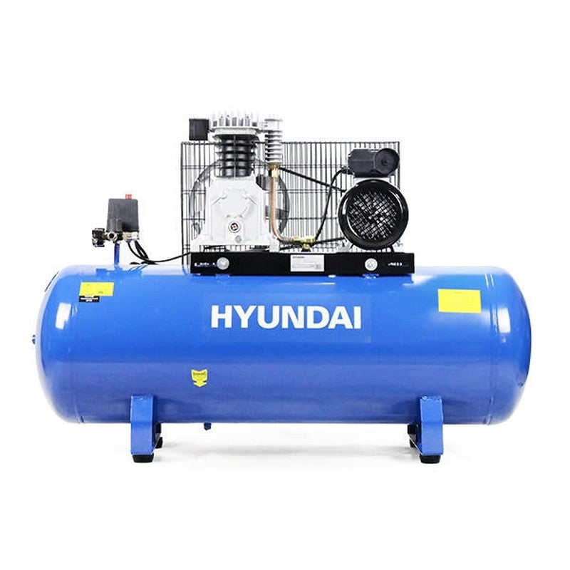 Hyundai HY3150S Belt Drive Air Compressor Twin Cylinder Silent / 3hp / 150L / 14CFM / 145psi