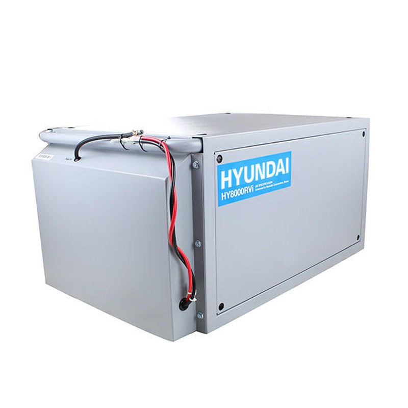 Hyundai HY8000RVi Petrol Underslung Vehicle Mounted RVi Generator Silent Pure Sine Wave Output Includes Fittings & Panel / 7.5kw