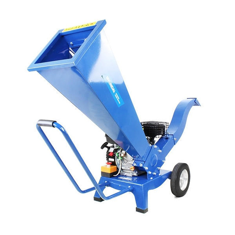 Hyundai HYCH6560 Petrol Garden Wood Chipper Shredder / 196cc / 60mm