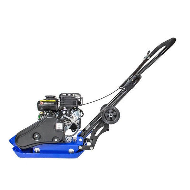 Hyundai HYCP5030 Petrol Wacker Plate Compactor With Wheel Kit and Paving Pad / 50kg / 32cm / 78.5cc