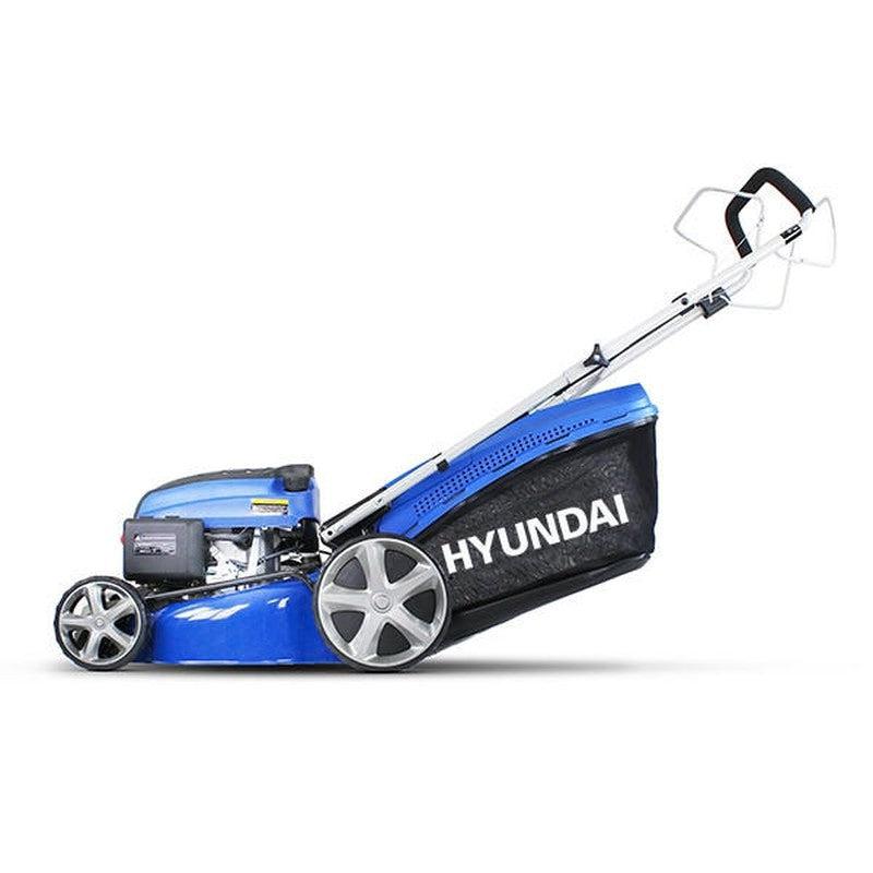 Hyundai HYM460SP Petrol Lawn Mower Mulcher Self Propelled Electric Start / 18" / 46cm / 139cc