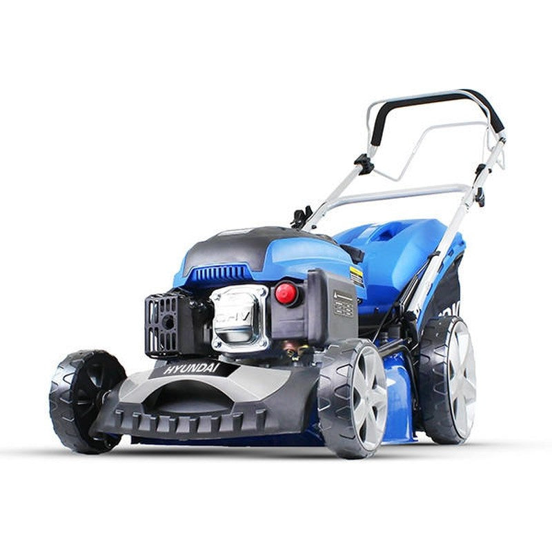 Hyundai HYM460SP Petrol Lawn Mower Mulcher Self Propelled Electric Start / 18" / 46cm / 139cc