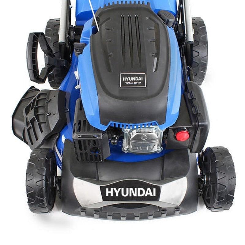 Hyundai HYM460SP Petrol Lawn Mower Mulcher Self Propelled Electric Start / 18" / 46cm / 139cc