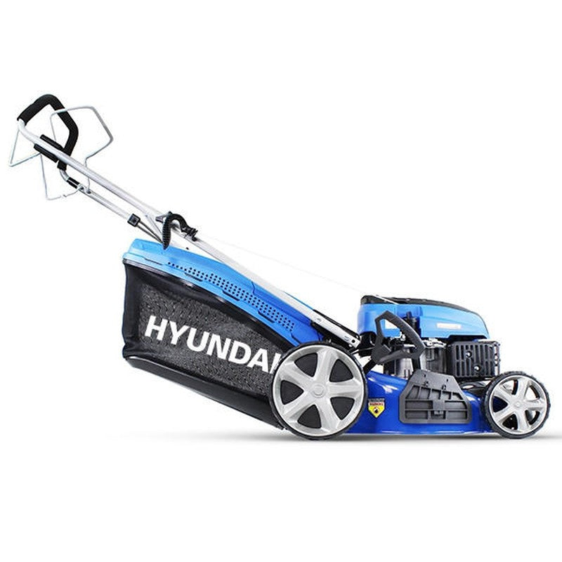 Hyundai HYM460SP Petrol Lawn Mower Mulcher Self Propelled Electric Start / 18" / 46cm / 139cc