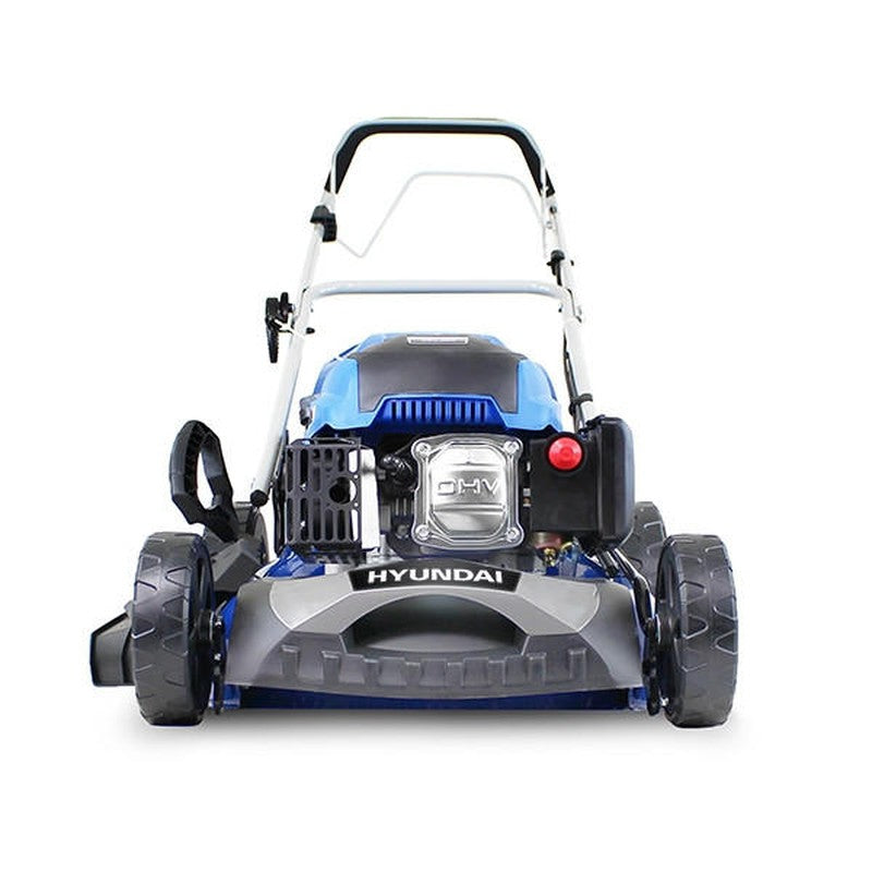 Hyundai HYM460SP Petrol Lawn Mower Mulcher Self Propelled Electric Start / 18" / 46cm / 139cc