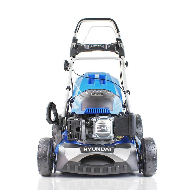 Hyundai HYM460SPE Petrol Lawn Mower Mulcher Self Propelled Electric Start / 18" / 46cm / 139cc