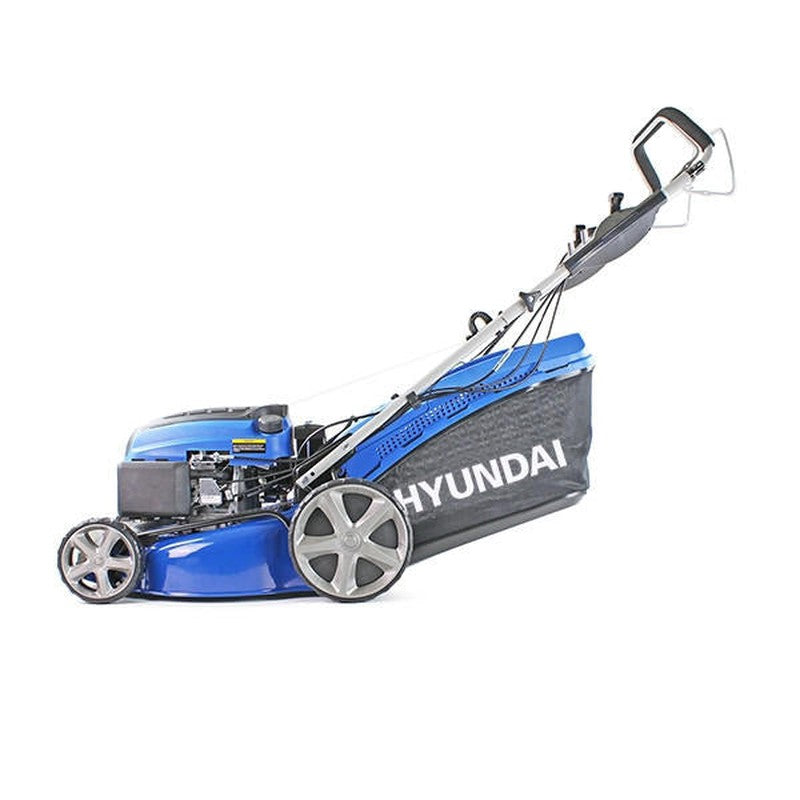 Hyundai HYM460SPE Petrol Lawn Mower Mulcher Self Propelled Electric Start / 18" / 46cm / 139cc