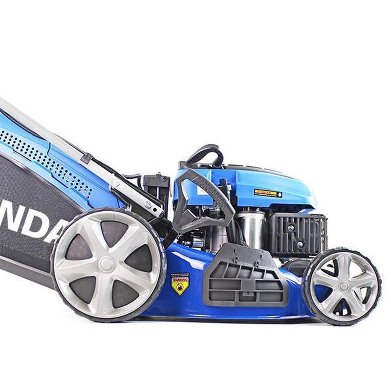 Hyundai HYM460SPE Petrol Lawn Mower Mulcher Self Propelled Electric Start / 18" / 46cm / 139cc