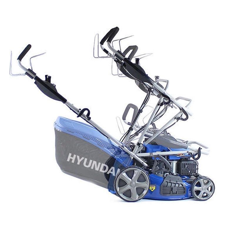 Hyundai HYM460SPE Petrol Lawn Mower Mulcher Self Propelled Electric Start / 18" / 46cm / 139cc