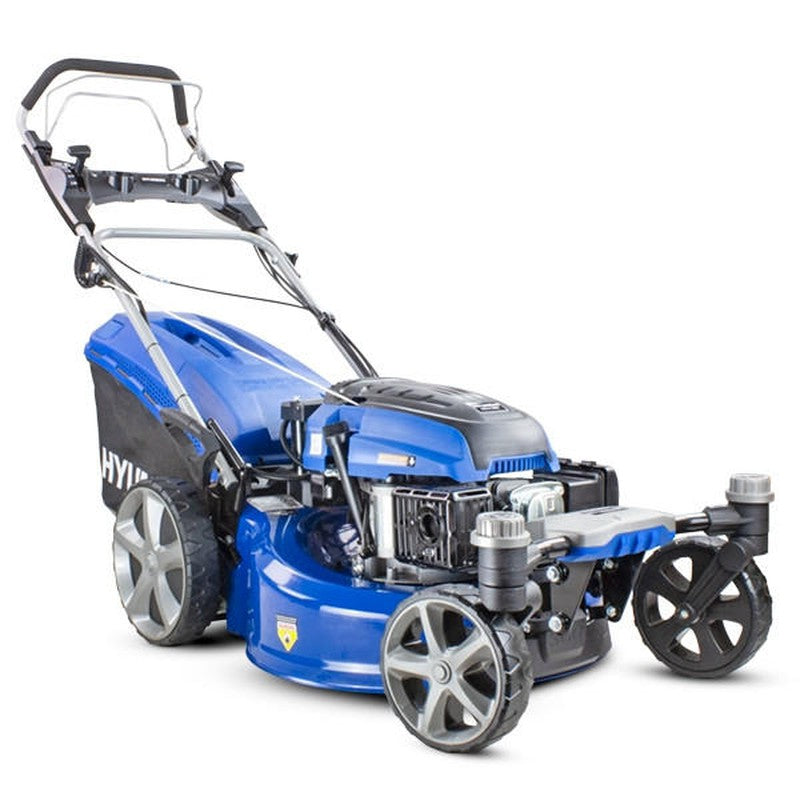 Hyundai HYM510SPEZ Petrol Lawn Mower Mulcher Self Propelled Electric Start / 20" / 51cm / 196cc / 70L