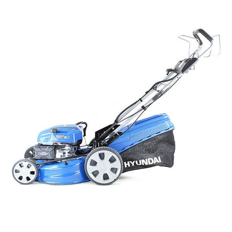 Hyundai HYM530SPE Petrol Lawn Mower Mulcher Electric Start Self Propelled / 21'' / 53cm / 224cc