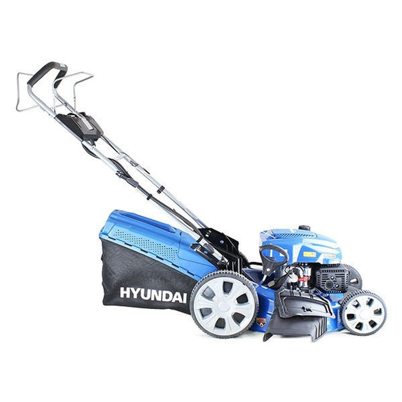 Hyundai HYM530SPE Petrol Lawn Mower Mulcher Electric Start Self Propelled / 21'' / 53cm / 224cc