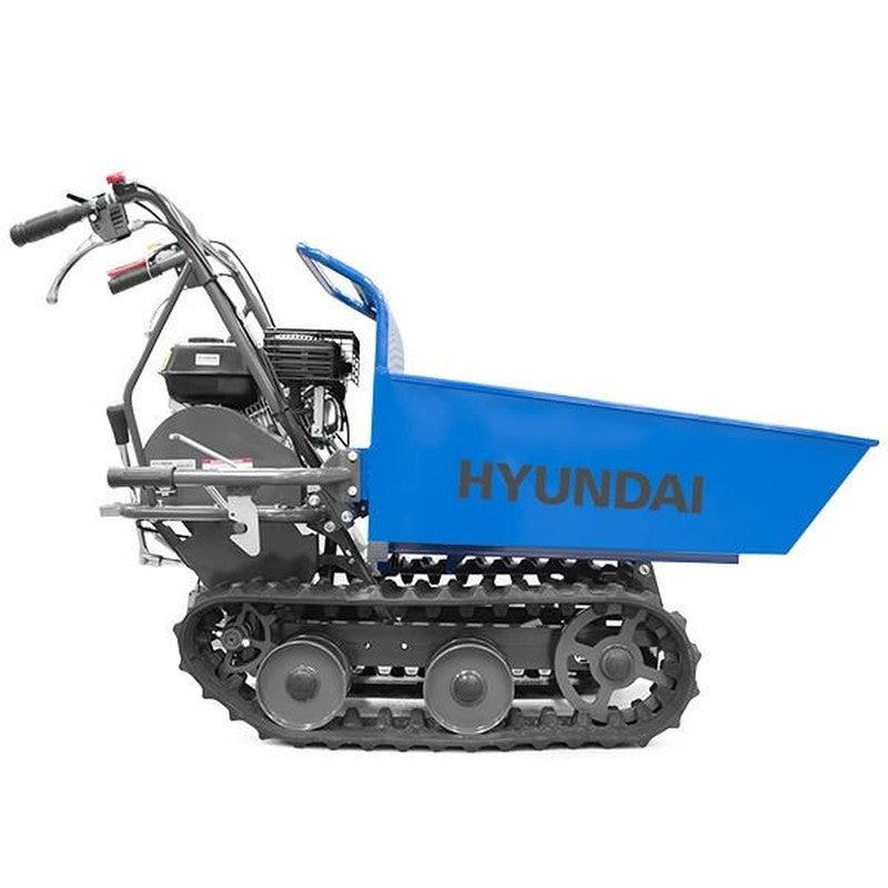 Hyundai HYTD300 Petrol Tracked Mini Dumper Power Barrow / 196cc / 300kg