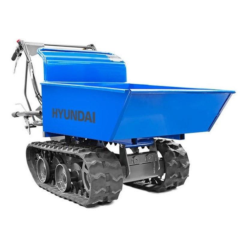 Hyundai HYTD300 Petrol Tracked Mini Dumper Power Barrow / 196cc / 300kg