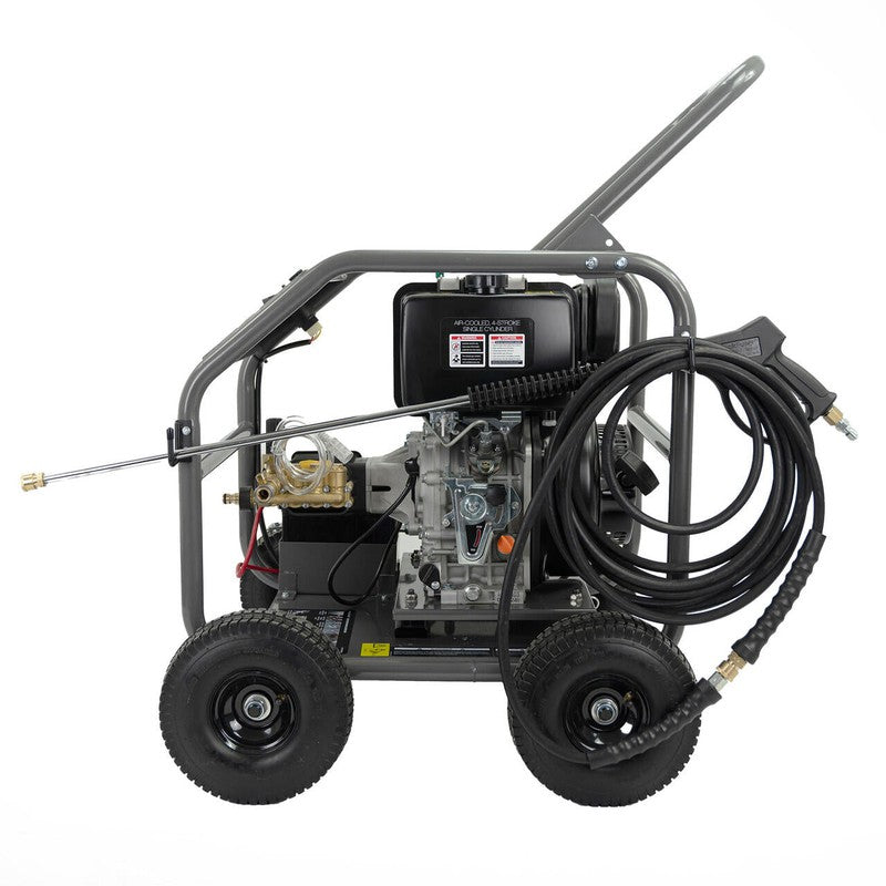 Hyundai HYW4000DE2 Diesel Pressure Washer / 4000psi / 275 bar / 13L/min / 10m Hose