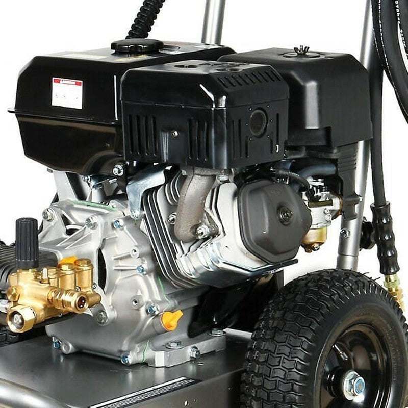 Hyundai HYW4000P+85.403.010 Petrol Pressure Washer With 24" Flat Surface Cleaner / 4000psi / 420cc / 15L/min