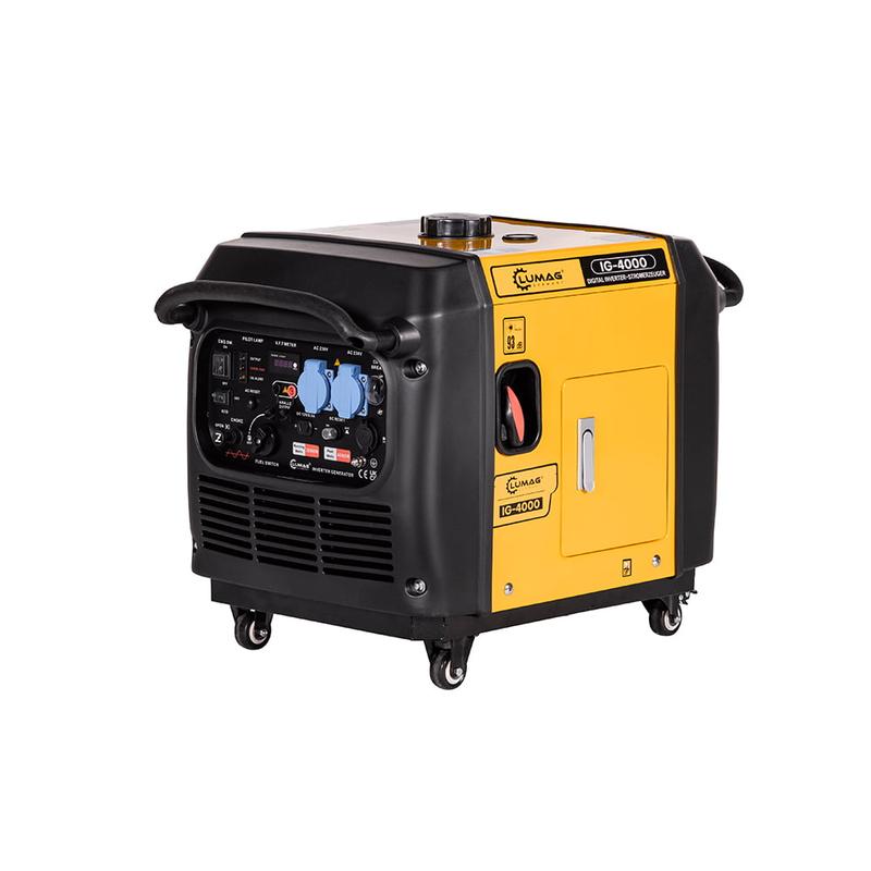 Lumag IG4000 Petrol Inverter Generator 4WK 5V USB 12 & 230V