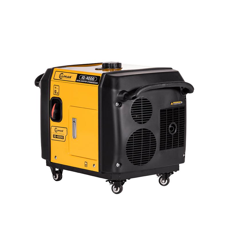 Lumag IG4000 Petrol Inverter Generator 4WK 5V USB 12 & 230V