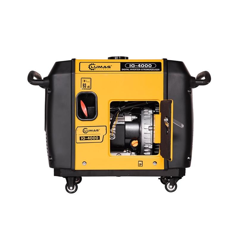 Lumag IG4000 Petrol Inverter Generator 4WK 5V USB 12 & 230V