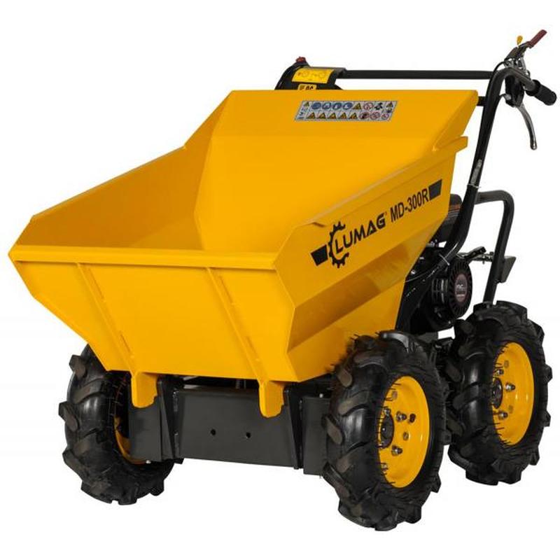 Lumag MD300R Power Barrow With Manual Tip Petrol 300KG