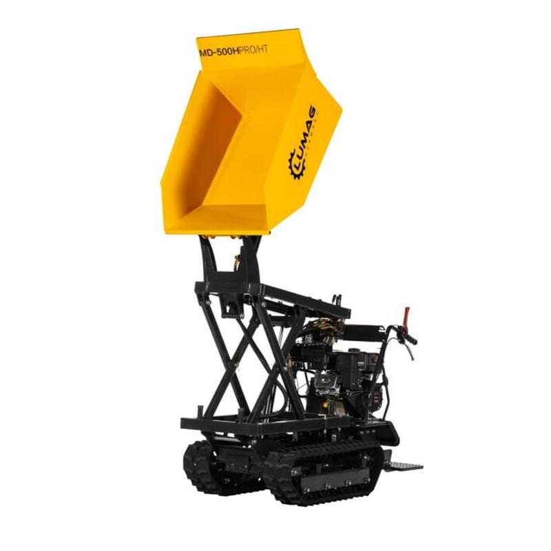 Lumag MD500HPROHT Mini Dumper With Hydraulic High Tip Petrol 500KG