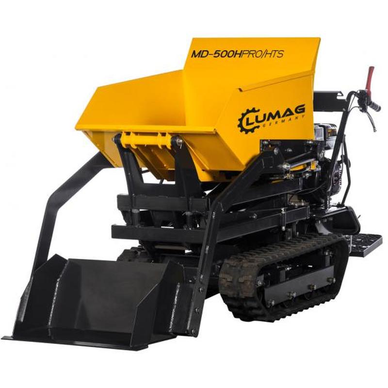 Lumag MD500HPROHTS Power Barrow Mini Dumper Hydraulic High Lift & Self Loader 500KG