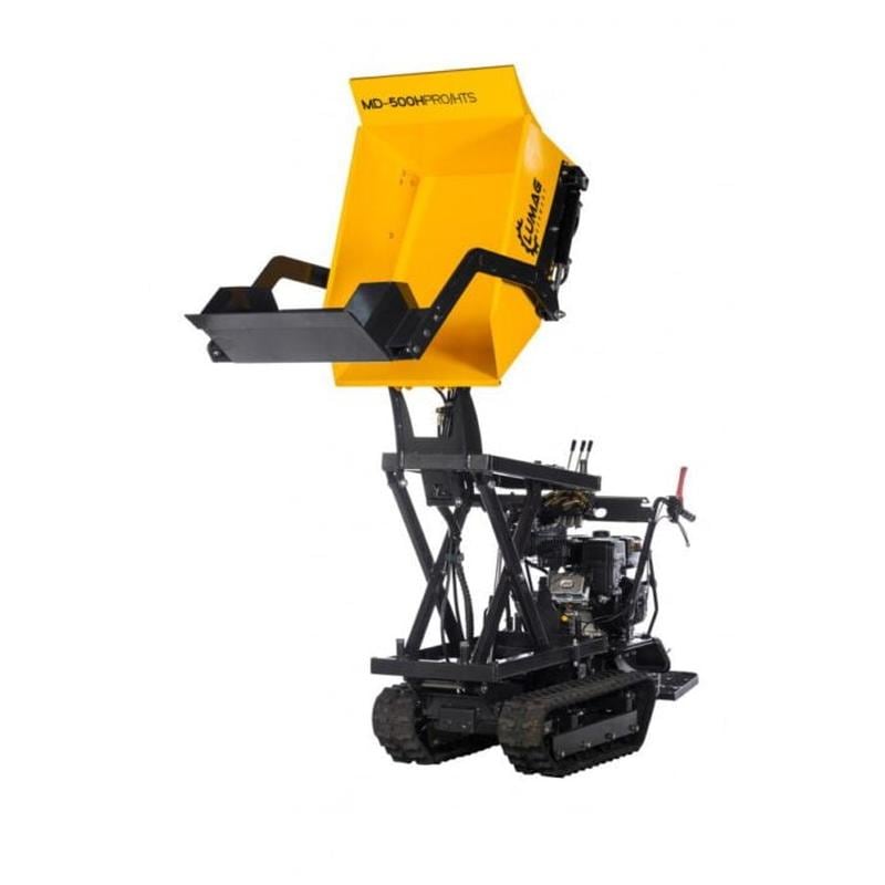 Lumag MD500HPROHTS Power Barrow Mini Dumper Hydraulic High Lift & Self Loader 500KG