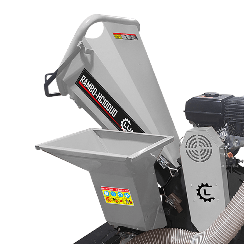 Lumag Rambo HC10DUO Wood Chipper Shredder Combi Petrol 100MM