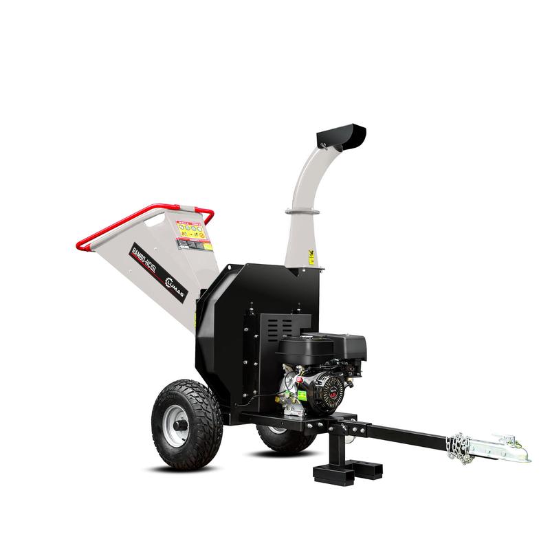 Lumag Rambo HC15L Wood Chipper Shredder Petrol 15HP With Tow Bar