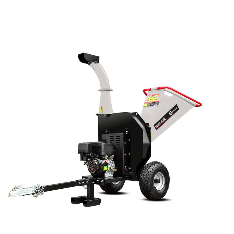 Lumag Rambo HC15L Wood Chipper Shredder Petrol 15HP With Tow Bar