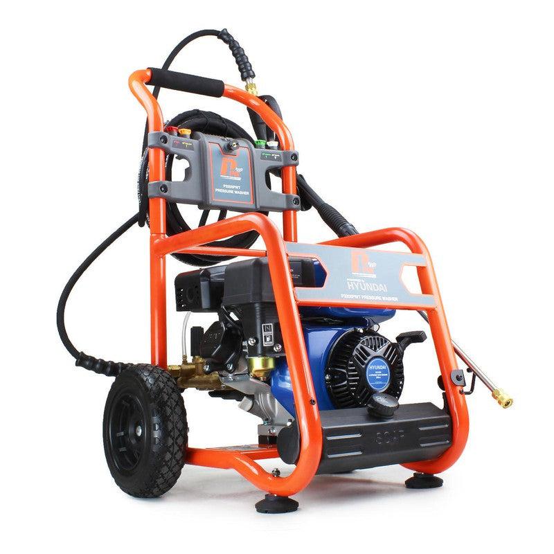 P1 Power Equipment P3200PWT+85.403.005 Commercial Petrol Pressure Washer With 18" Rotary Flat Surface Cleaner / 3200psi / 214bar / 212cc / 11L/min Flow Rate