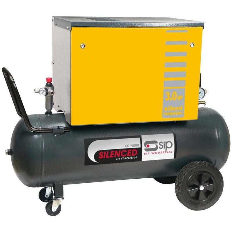 SIP 05202 PB3800/3M/200 Silenced Piston Compressor / 200 Litre / 14 CFM / 145 PSI