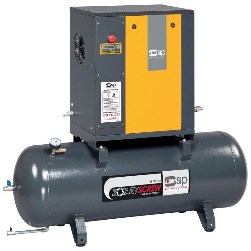 SIP 05372A RS4.0-08-200BD Rotary Screw Compressor / 200 Litre / 20.5 CFM / 116 PSI