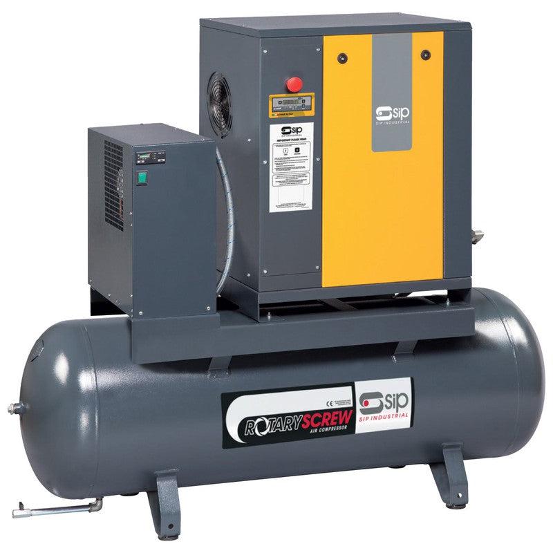 SIP 05378A RS4.0-08-200BD/RD Rotary Screw Compressor with Dryer / 200 Litre / 20.5 CFM / 116 PSI