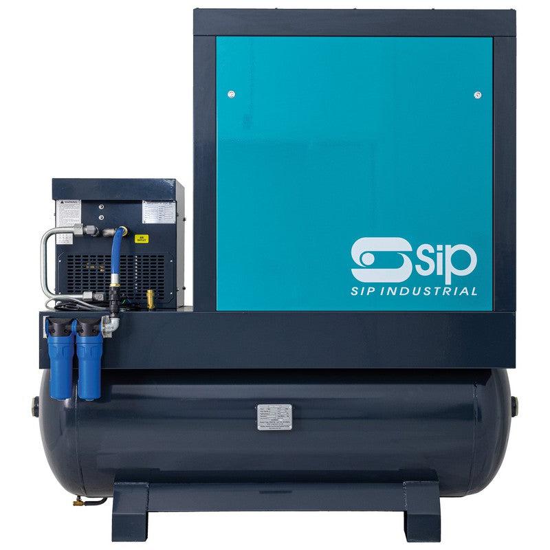 SIP 08267 VSDD/RD Rotary Screw Compressor with Dryer / 500 Litre / 75 CFM / 116 PSI / 15kW / 400v