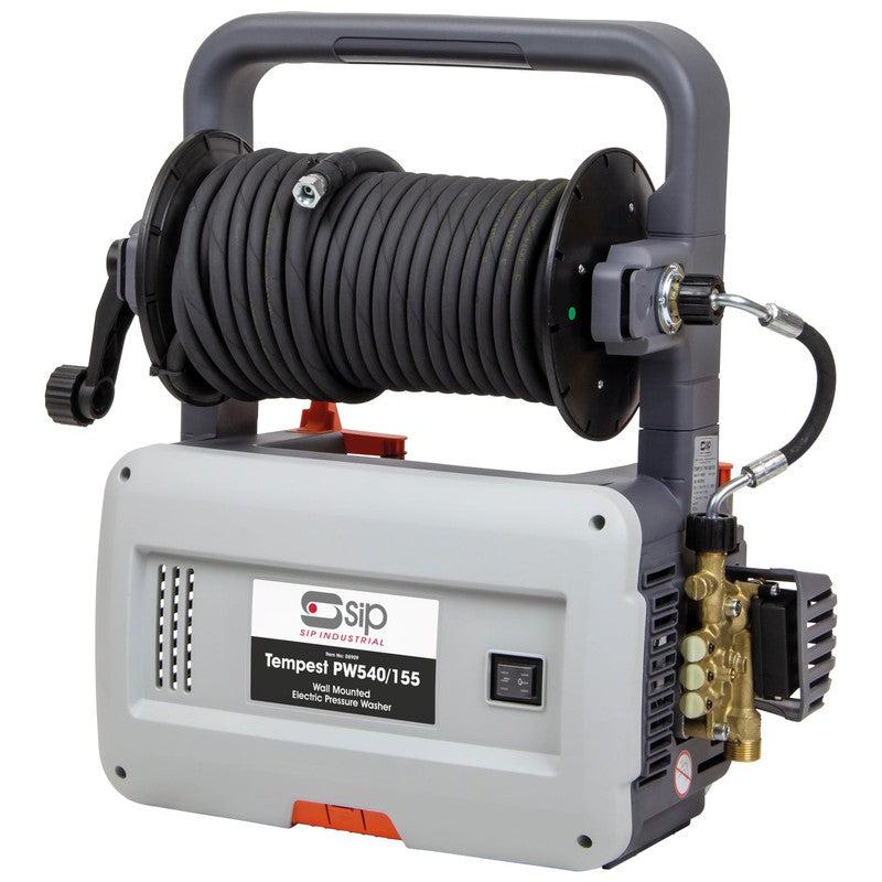 SIP 08909 TEMPEST PW540/155 Electric Pressure Washer / 2320 PSI / 160 BAR / 510 LPH / 20M Hose