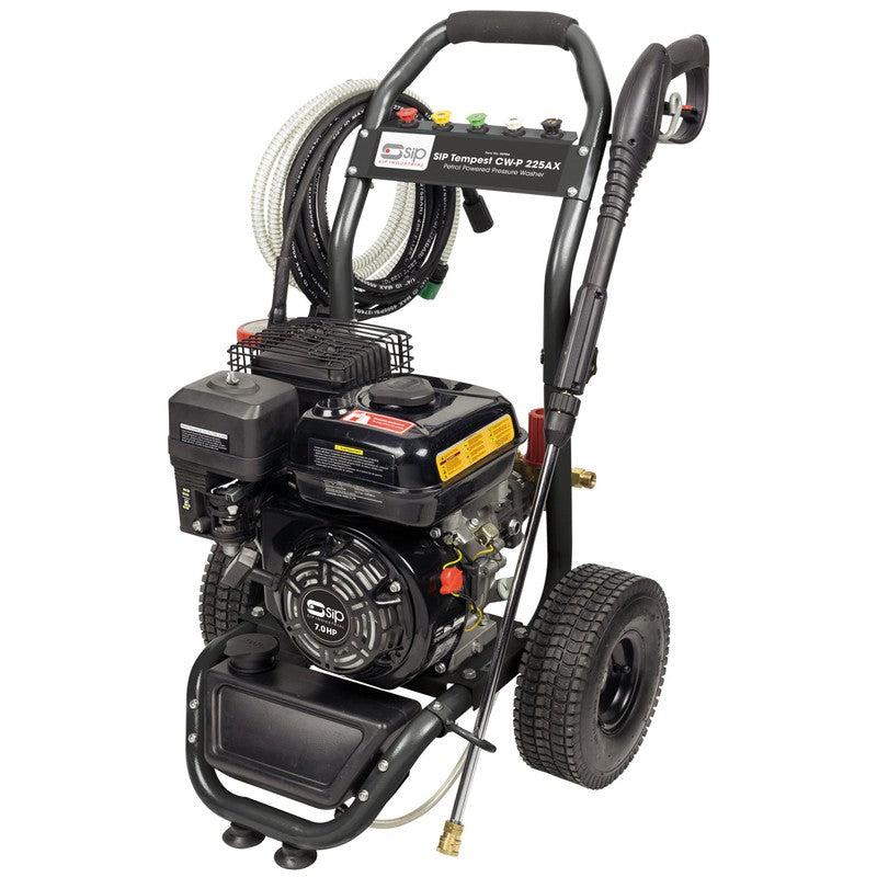 SIP 08986 TEMPEST CW-P 225AX Petrol Pressure Washer / 3265 PSI / 225 BAR / 540 LPH / 7.5M Hose