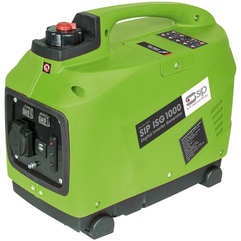 SIP 25118 ISG1000 Digital Petrol Inverter Generator / 1000W