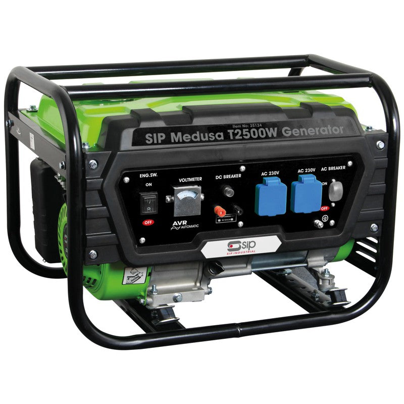 SIP 25124 MEDUSA T2500W Petrol Generator / 2200W