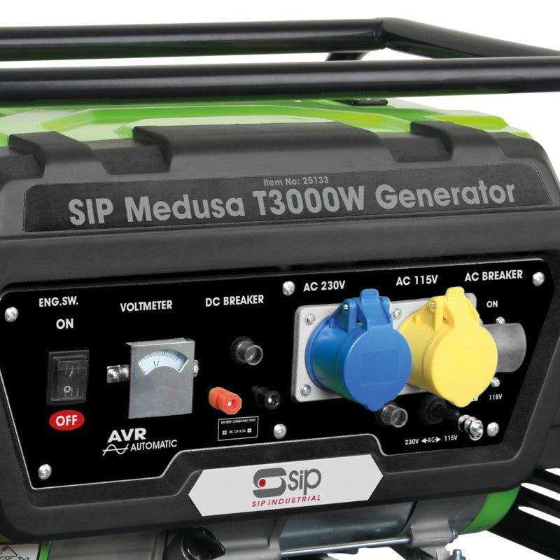 SIP 25133 MEDUSA T3000W Petrol Generator / 3000W