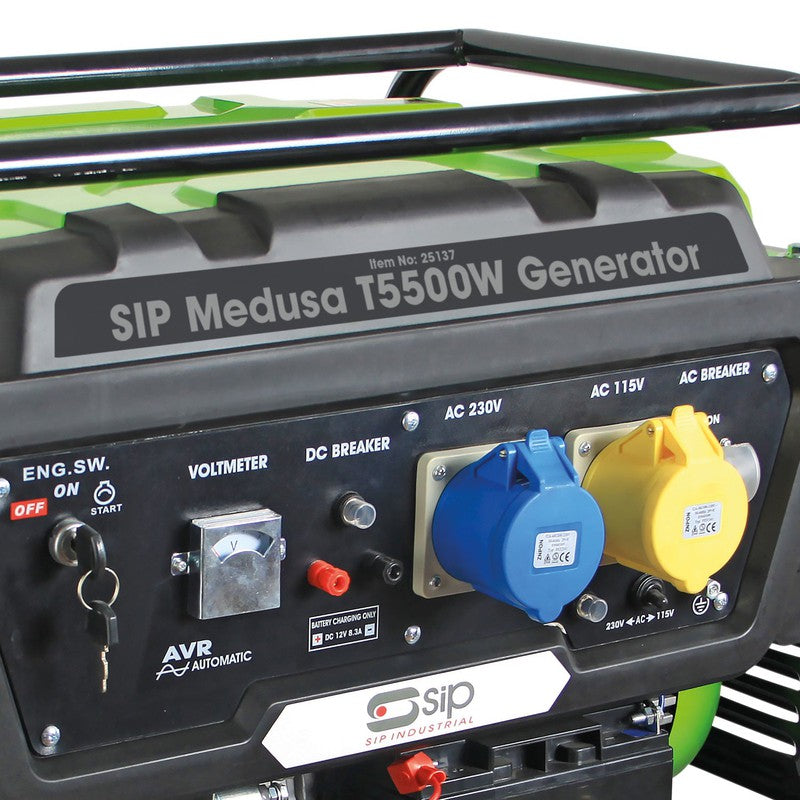 SIP 25137 MEDUSA T5500W Petrol Generator / 5500W