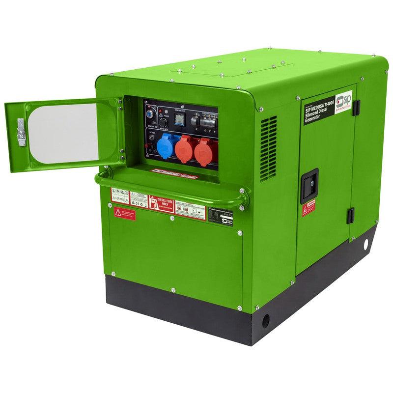 SIP 25151 MEDUSA T14000 Silenced Diesel Generator / 11KW